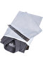 World White Poly Mailers Shipping Envelopes – Self-Seal Waterproof Shipping Bags for Clothing & Apparel, Heavy Duty LDPE Tear-Proof Express Mailing Envelopes 17x30cm, 50 Pack
