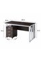 Desk, Gray Color, 160 cm - 3