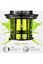 200W Slow Juicer, Reverse Function, 2 Filters, Bpa-Free, Quiet Operation - 2
