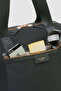Stevie Luxe Leather Detailed Baby Care Bag - Black - 7