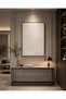 لوحة حائط بإطار أسود مقاس 120 × 80 سم - 2