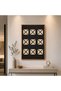 لوحة فنية للحائط بإطار أسود مقاس 120 × 80 سم - 2