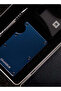 Rfid Protected Aluminum Card Holder Navy Blue with Capacity for 12 Cards - Navy Blue - 4