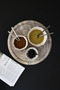 Native Handmade Ceramic 3-Piece Bowl Set - Cream - 3