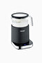 Ms902 Glass Milk Frother, 6 Programs, 400 Ml, Induction - Black - Silver