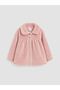 Lcw Baby Pink Baby Collar Baby Girl Plush Cardigan - 2