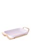 Rectangular Plate with Steel Holder, Stylish and Durable Design - 2