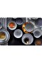 Design Studio Nippon Blue 4-Piece Bowl Set – Blue/White Japanese Patterned Porcelain, 15 Cm, 500 ml - 4
