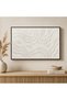 لوحة ديكور بإطار أسود مقاس 120 × 80 سم - 2