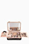 Black Makeup Organizer with Led Lighting - 2