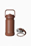Stainless Steel Thermos Flask 420 ml with 2 Lids