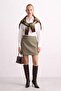 Women's Fleto Pocket Mini Skirt - Olive - 3