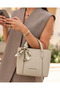 Women's Scarf Detailed Stylish Design Hand & Shoulder Bag with Adjustable Strap Shoulder Bag - 8