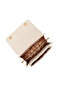 Women's Cream Quilted Crossbody Bag with Accessories Ab24000953 - 4