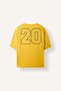 Boxy Fit Crew Neck Short Sleeve Printed T-Shirt I7746Ax26Au - 2