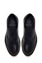 Fly Men's Navy Blue Lace-Up Thick Sole Leather Casual Shoes Wm720009Dv - 4