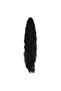 Natural Layered Cut Ponytail with Buckle / Natural Black Brown - 2