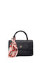 Women's Black Quilted Crossbody Bag with Accessories Ab24000953 - 3