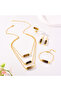Middle Eastern Traditional Design 14 K Jewellery Set - 3