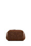 Women's Brown Long Strap Knitted Suede Crossbody Bag Wb320005So - 6
