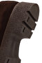 Women's Brown Buckle Thick Sole Suede Leather Masculine Shoes Af200016Ds - 8