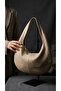 Straw Detailed Shoulder Bag (Cream) - - 4