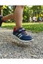 Girl's velcro lace detailed orthopedic daily sneaker sports shoes - 2