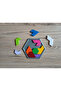 3D Printing Hexagonal Tangram Puzzle - Colorful Brain Teaser and Matching Game - 2
