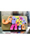 3D Printed Numbered Elephant Puzzle - Number Sorting and Matching Toy - 2