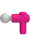 Mini Massage Gun, Electric Back Massagers, Quiet Portable Handheld Waterproof Massager Gun with 10 Speeds- Rose Red