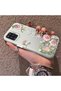 Samsung Galaxy A12/M12 Compatible Elegant Pink Rose Butterfly Case, Slim Structure Fits the Phone Perfectly - 2