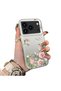 Elegant Pink Rose Butterfly Case Compatible with iPhone 17 Pro, Slim Structure Fits the Phone Perfectly