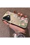Elegant Pink Rose Butterfly Case Compatible with iPhone 16 Plus, Slim Structure Fits the Phone Perfectly - 2