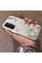 Samsung Galaxy A35 Compatible Elegant Pink Rose Butterfly Case, Slim Structure Fits the Phone Perfectly - 2