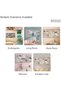 Foldable Large Felt Bulletin Board, Folding Cork Board Alternative, Decorative Picture Framed Display Board with 20 Rose Pins - 3