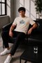 Unisex Oversize Adventure Time Ice King Embroidered Anime T-Shirt 100% Cotton - 5