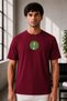 Unisex Oversize the Simpsons Homer Busch Embroidered Anime T-Shirt 100% Cotton