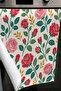 Hand Drying Towel 30X50Cm Cotton Absorbent Rose Breeze for Kitchen, Oven - 2