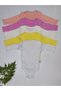 5-Pack Girl Baby Long Sleeve Snap-On Bodysuit Undershirt - 6