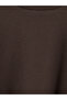 Özmarka New Season Brown Crew Neck Boys' Sweatshirt - 2
