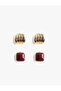 Beaded Earring Set of 2