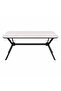 Ceramic Dining Table 150X90 cm Black