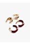 2-Piece Hoop Earring Set - 3