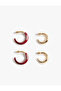 2-Piece Hoop Earring Set