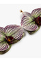 Large Size Dangle Flower Earrings - 2