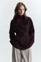 High Collar Double Breasted Belted Jacket