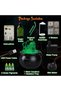 Halloween Decorations Indoor, Magic Floating Potion Bottles with Mist Maker Halloween Witches Cauldron DIY Black Floating Potion Bowl set for Halloween Party Decorations Home Mantel Table Decor - 3