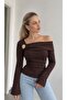 Women's Modal One-Shoulder Blouse with Accessory Detail