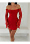 Women's Fabric Lined Off-Shoulder Lace Dress