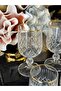 Bohemia Crystal 6 Pieces Cut-Glazed Brown Soft Drink Water Glass 135 ml - 8